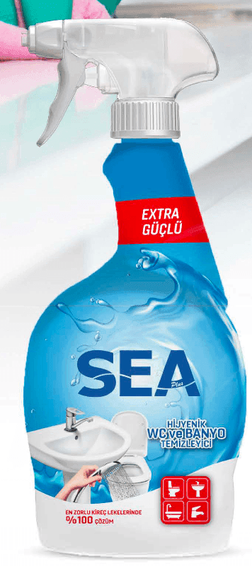 Средство для мытья душа и туалета SEA Plus